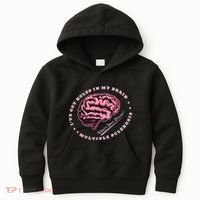 IVe Got Holes In My Brain Ms Multiple Sclerosis Awareness Kids Hoodie thumb 0