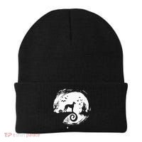 Italian Greyhound Halloween Costume Moon Silhouette Beanie thumb 0