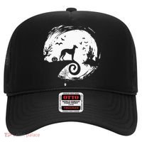 Italian Greyhound Halloween Costume Moon Silhouette Hat thumb 0