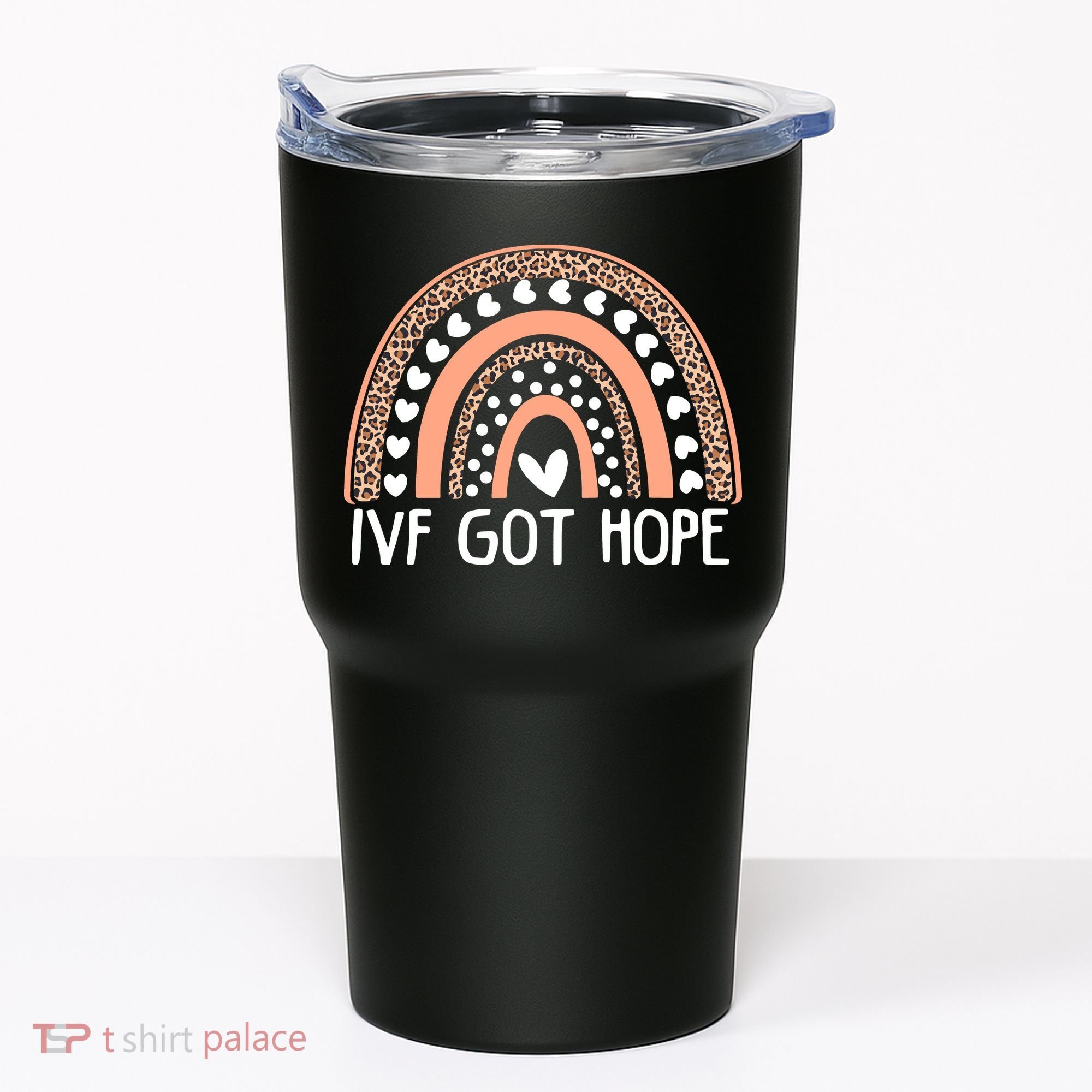 IVF Got Hope Inspiration Rainbow IVF Mom Fertility Surrogate Tumbler