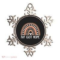 IVF Got Hope Inspiration Rainbow IVF Mom Fertility Surrogate Ornament thumb 0