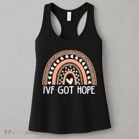 IVF Got Hope Inspiration Rainbow IVF Mom Fertility Surrogate Women's Tank Top thumb 3