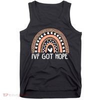 IVF Got Hope Inspiration Rainbow IVF Mom Fertility Surrogate Tank Top thumb 0