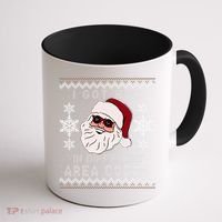 I Got Hos In Different Area Codes Funny Christmas Sweater Coffee Mug thumb 1