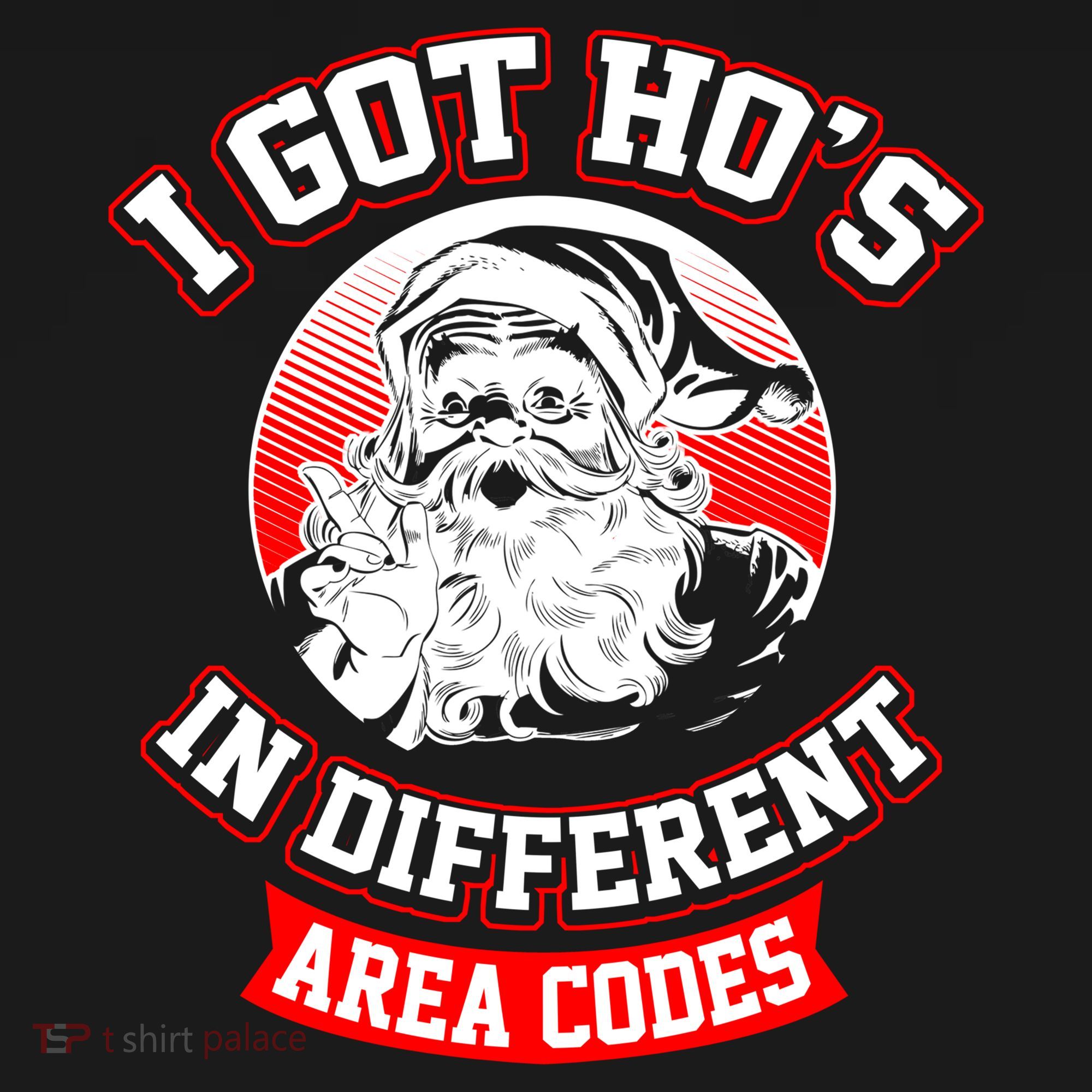 I Got Hos In Different Area Codes Christmas Gift Santa Bucket Hat