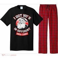 I Got Hos In Different Area Codes Christmas Gift Santa Pajama Set thumb 0