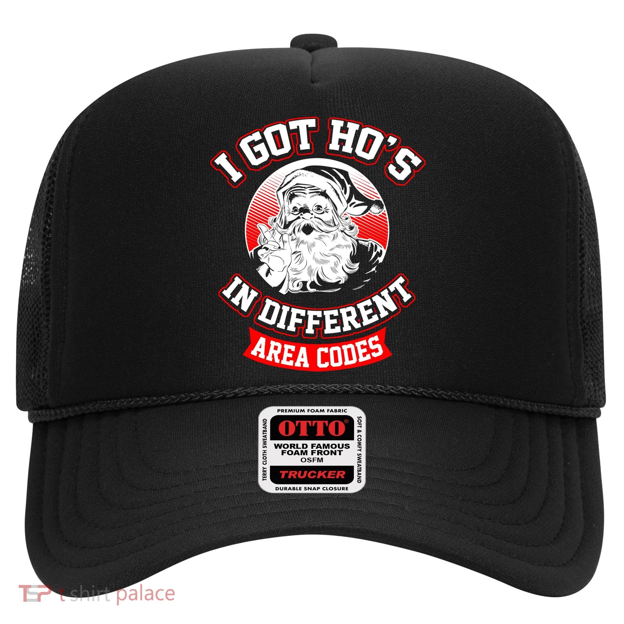 I Got Hos In Different Area Codes Christmas Gift Santa Hat