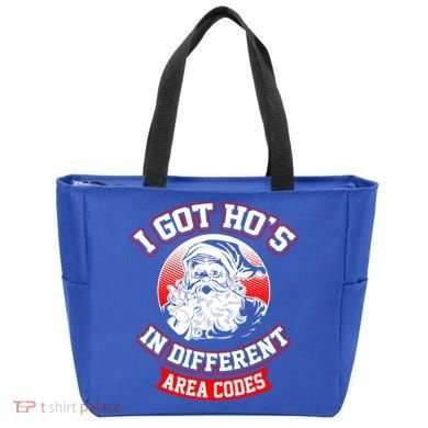 I Got Hos In Different Area Codes Christmas Gift Santa Tote Bag