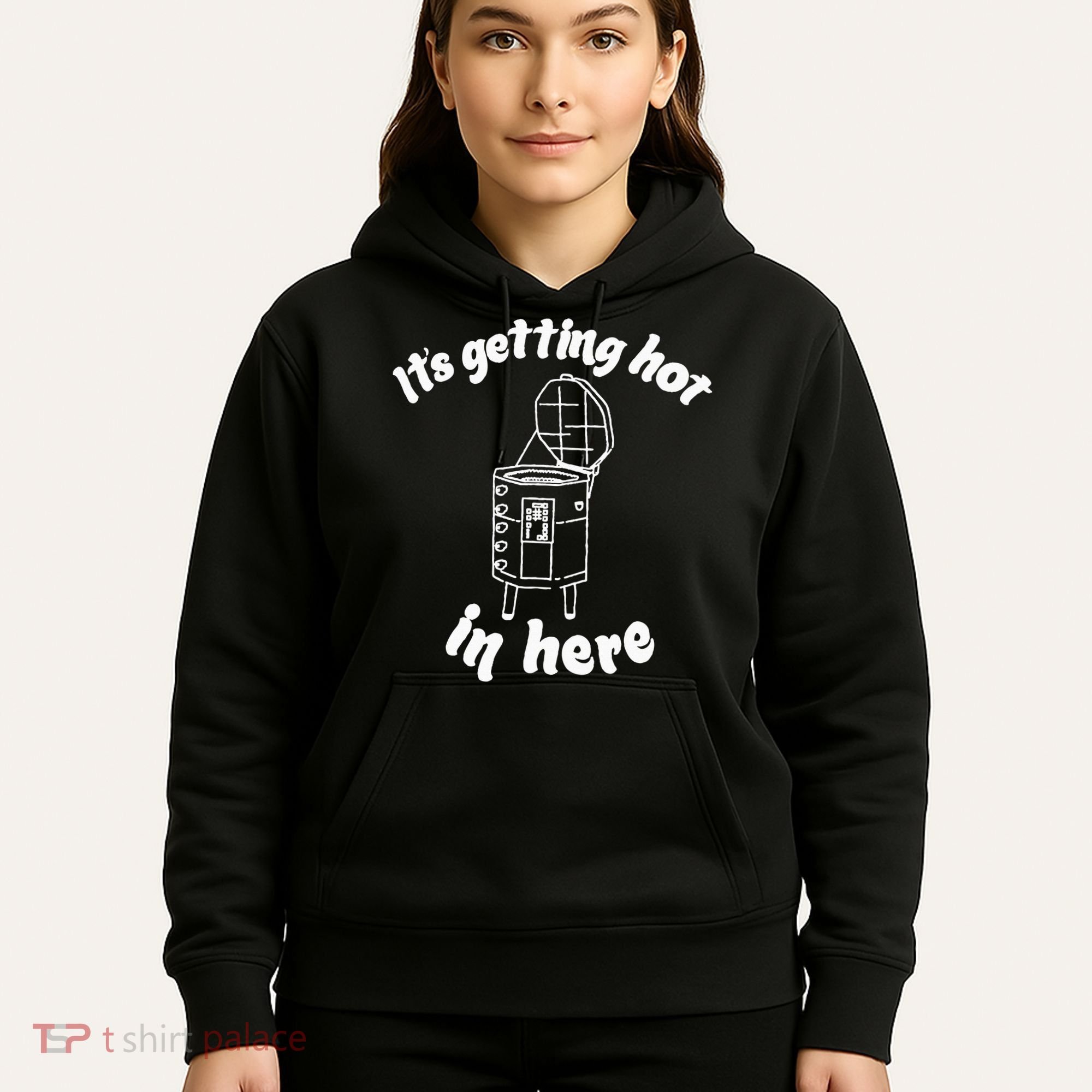 Its Getting Hot In Here Funny Kiln Ceramic Pun Art Teacher Hoodie