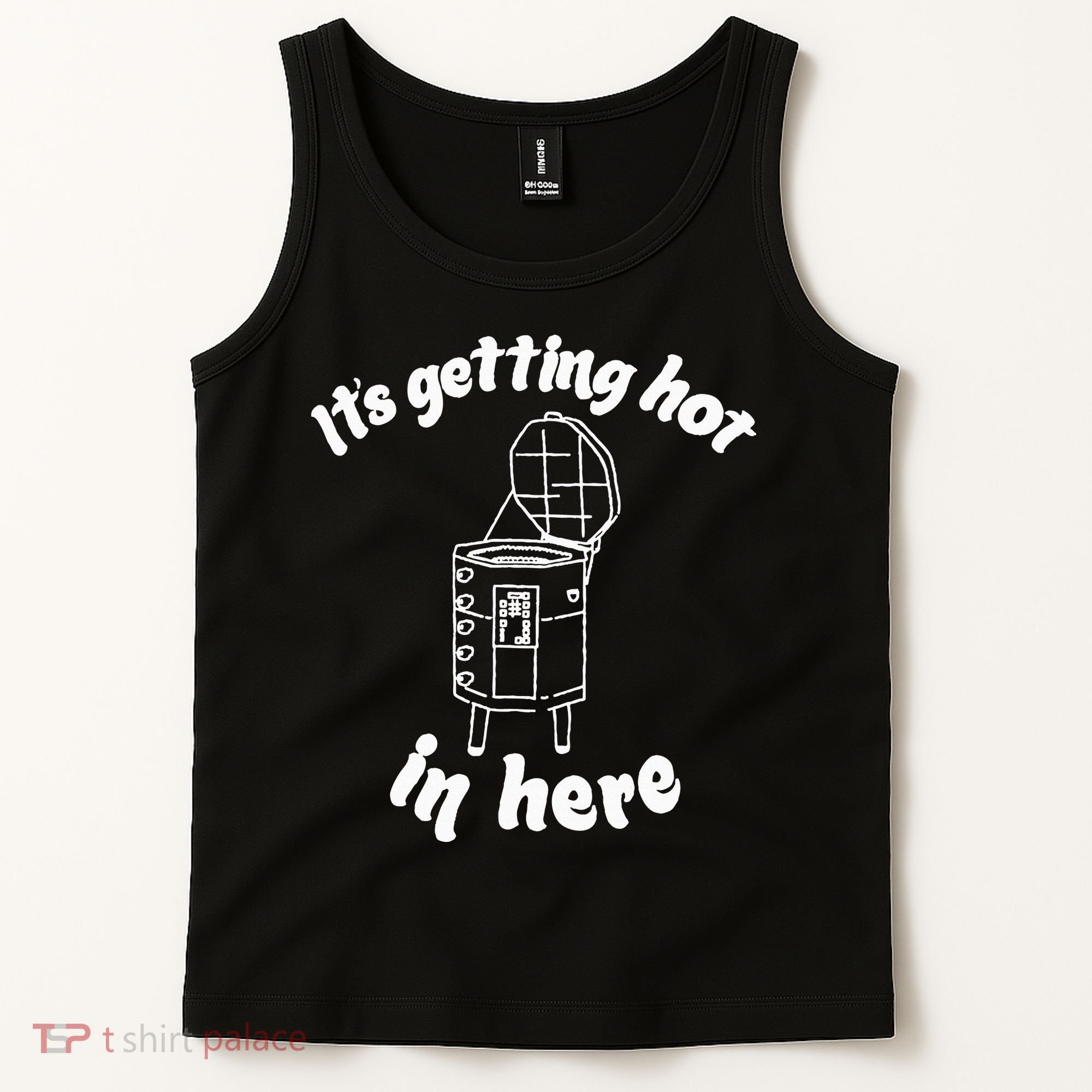 Its Getting Hot In Here Funny Kiln Ceramic Pun Art Teacher Tank Top