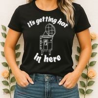 Its Getting Hot In Here Funny Kiln Ceramic Pun Art Teacher Women's T-Shirt thumb 2