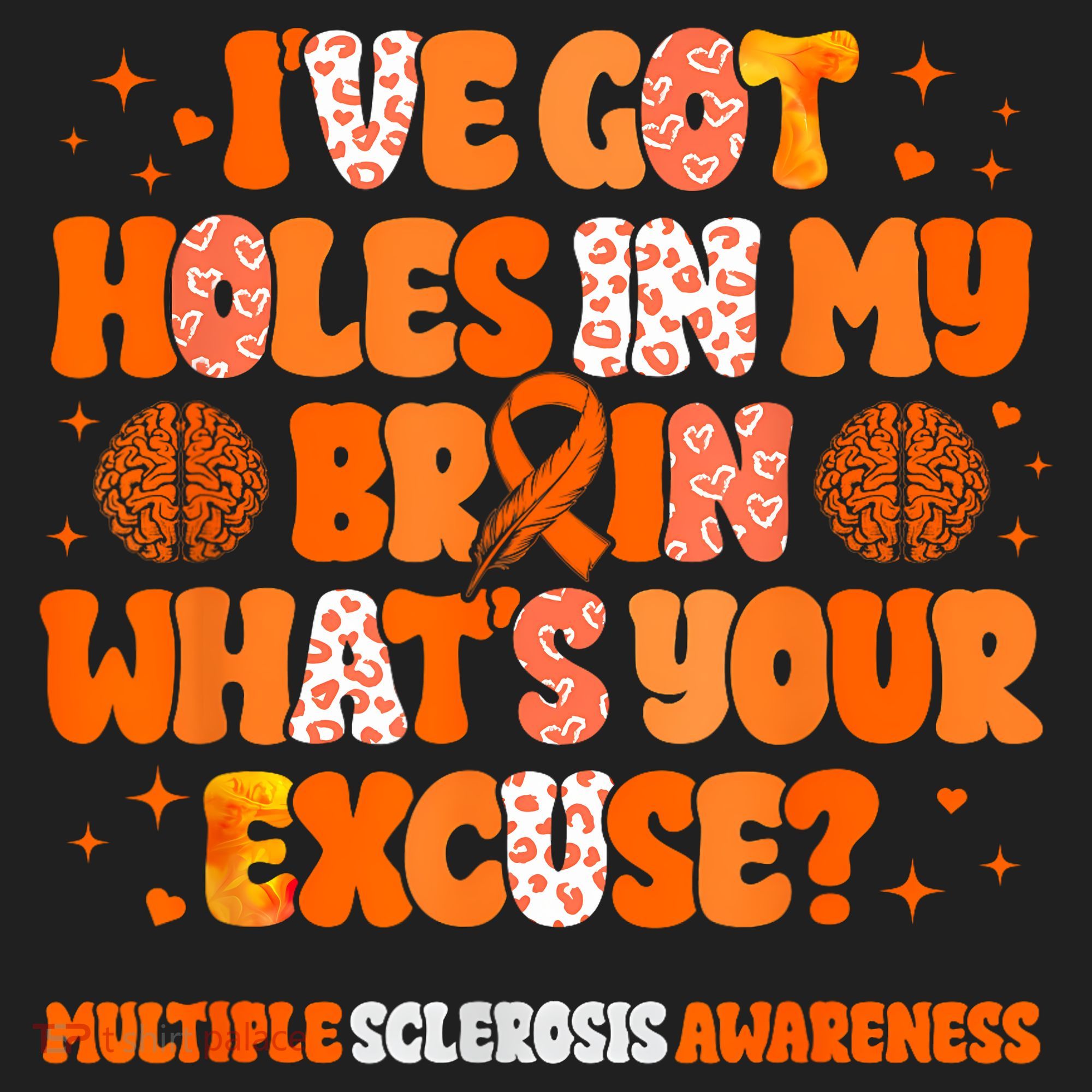 I've Got Holes In My Brain Multiple Sclerosis Awareness MS Beanie