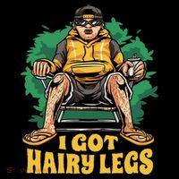 I Got Hairy Legs Backpack thumb 2