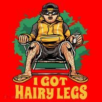 I Got Hairy Legs Santa Hat thumb 1