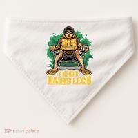I Got Hairy Legs USA-Made Doggie Bandana thumb 0