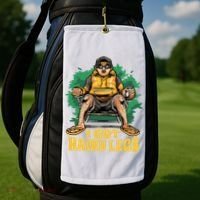 I Got Hairy Legs Golf Towel thumb 2