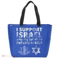 IDF Grunge I Support Israel and its Right to Defend Itself Tote Bag thumb 0