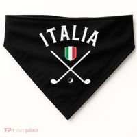 Italy Golf Italian Flag Golf Tee USA-Made Doggie Bandana thumb 0