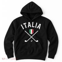 Italy Golf Italian Flag Golf Tee Hoodie thumb 0