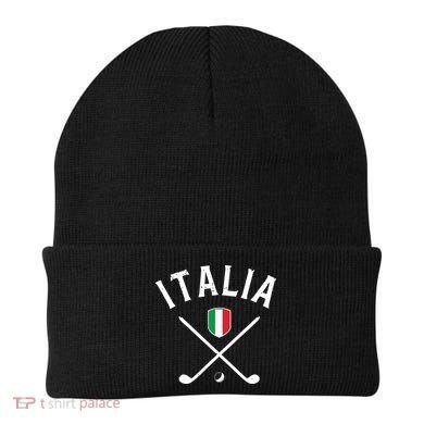 Italy Golf Italian Flag Golf Tee Beanie
