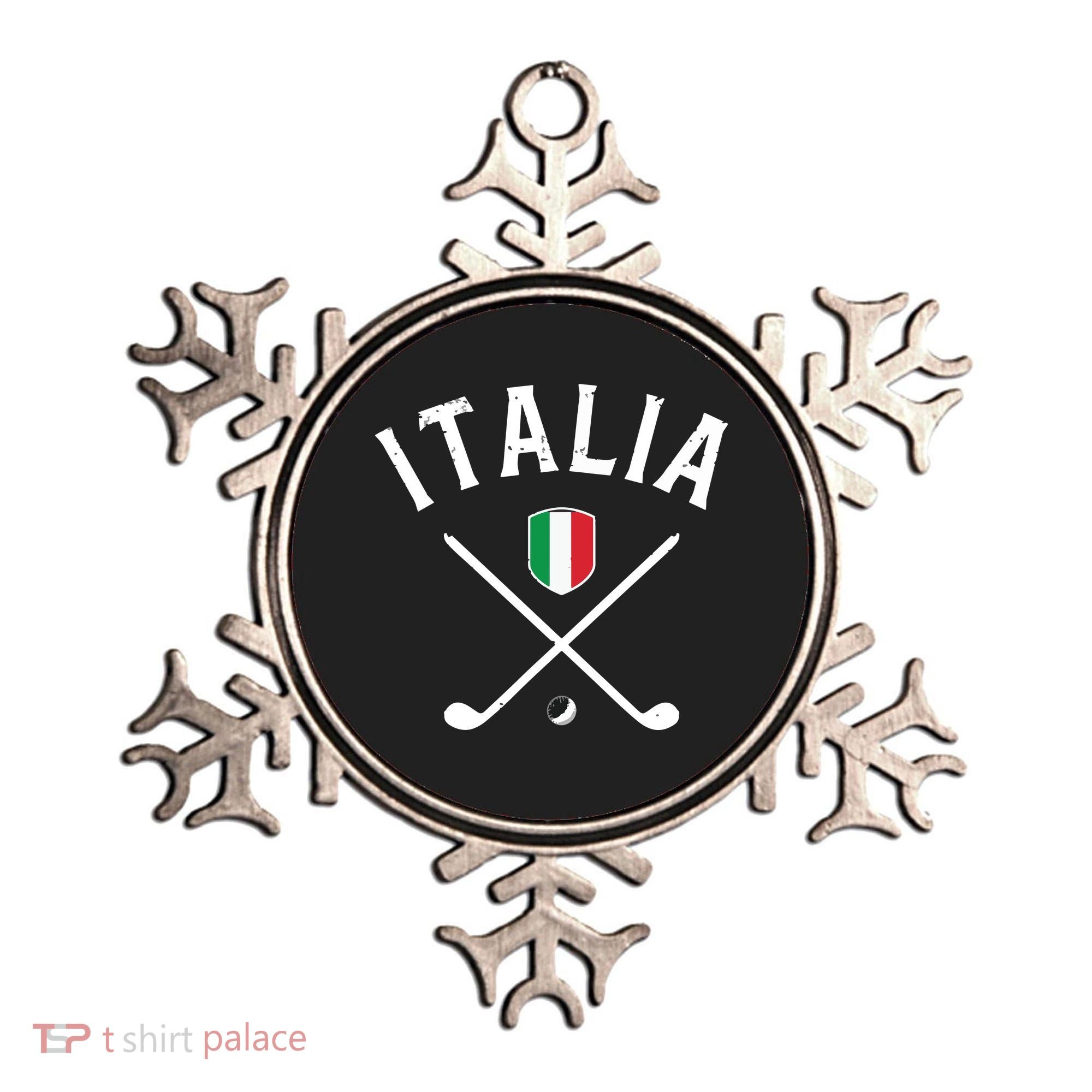 Italy Golf Italian Flag Golf Tee Ornament