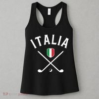 Italy Golf Italian Flag Golf Tee Women's Tank Top thumb 3