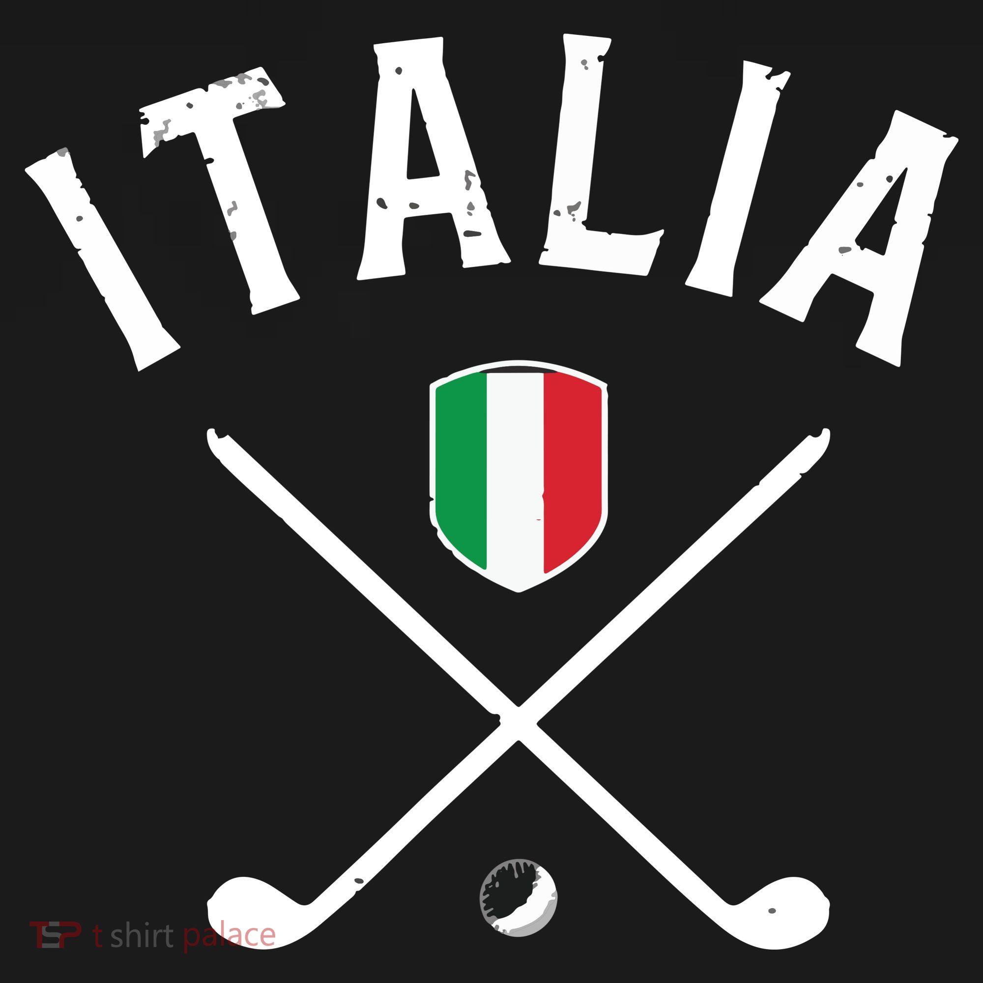 Italy Golf Italian Flag Golf Tee Visor