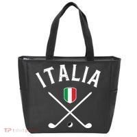 Italy Golf Italian Flag Golf Tee Tote Bag thumb 0