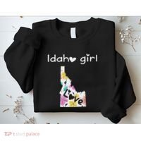 Idaho Girl I Love Idaho Home Gift Sweatshirt thumb 2