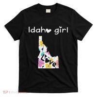 Idaho Girl I Love Idaho Home Gift T-Shirt thumb 0