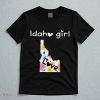 Idaho Girl I Love Idaho Home Gift T-Shirt thumb 5