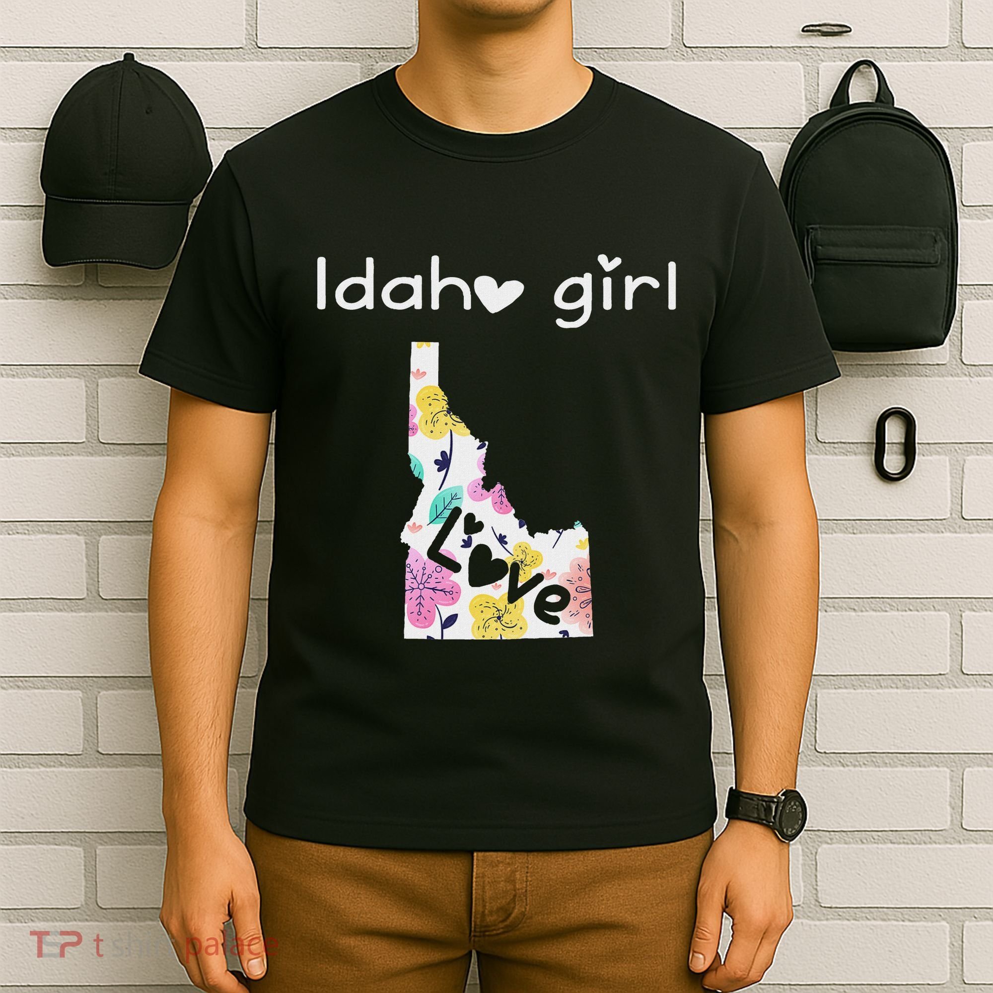 Idaho Girl I Love Idaho Home Gift T-Shirt