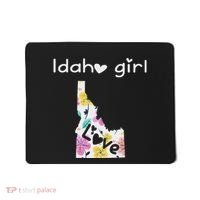 Idaho Girl I Love Idaho Home Gift Mousepad thumb 0