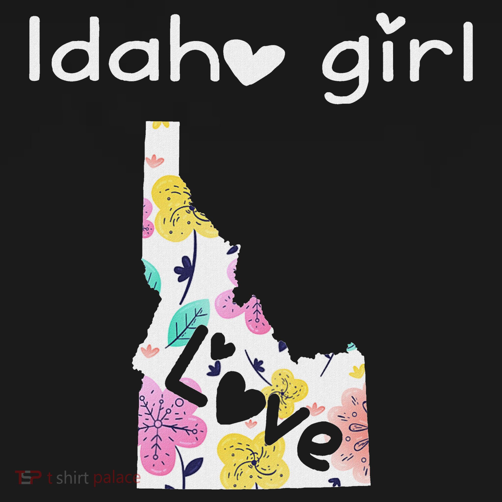 Idaho Girl I Love Idaho Home Gift Mousepad