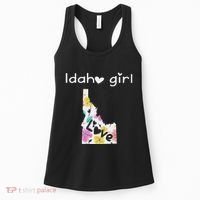 Idaho Girl I Love Idaho Home Gift Women's Tank Top thumb 0