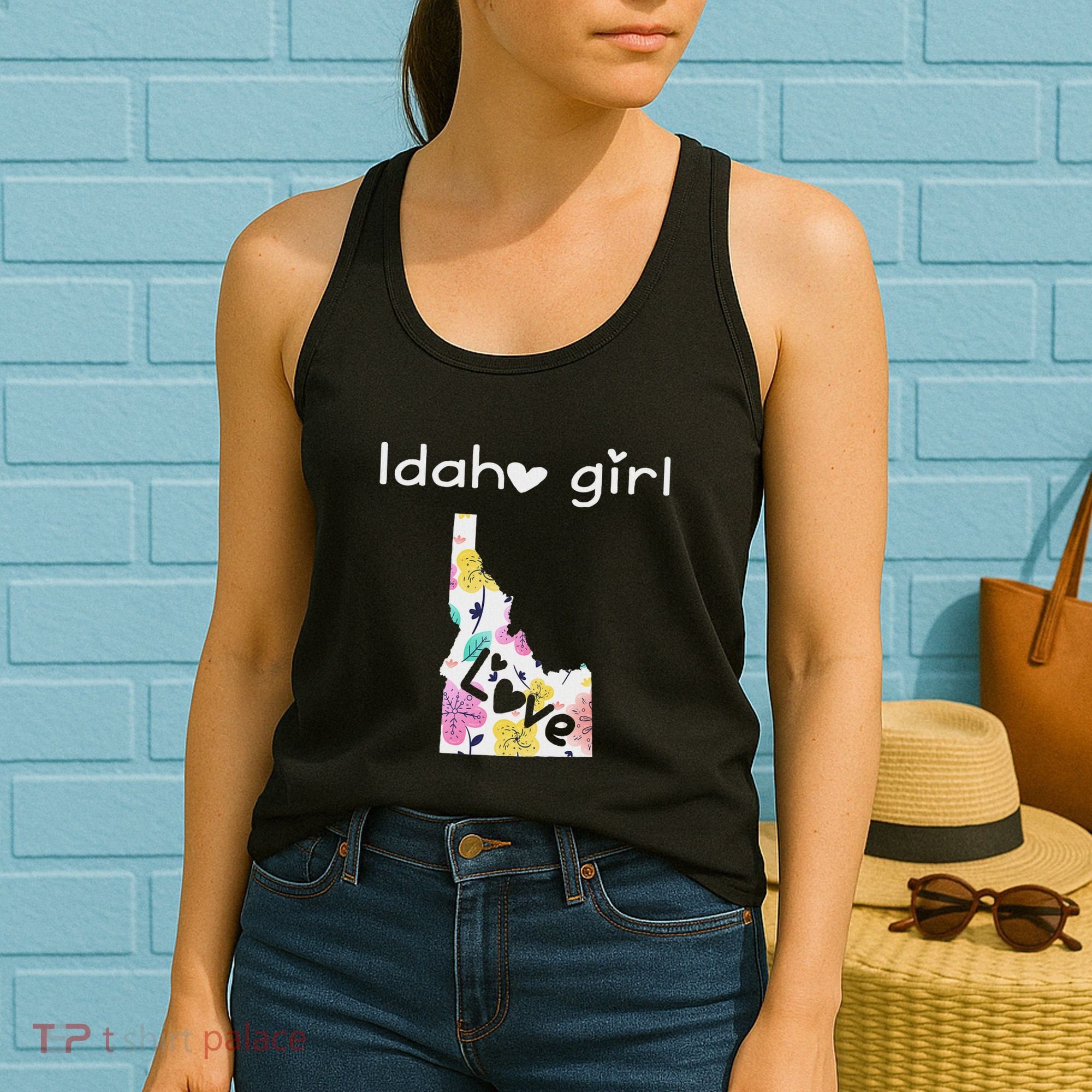 Idaho Girl I Love Idaho Home Gift Women's Tank Top