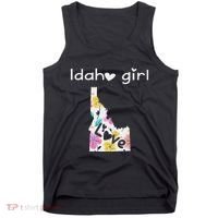 Idaho Girl I Love Idaho Home Gift Tank Top thumb 0