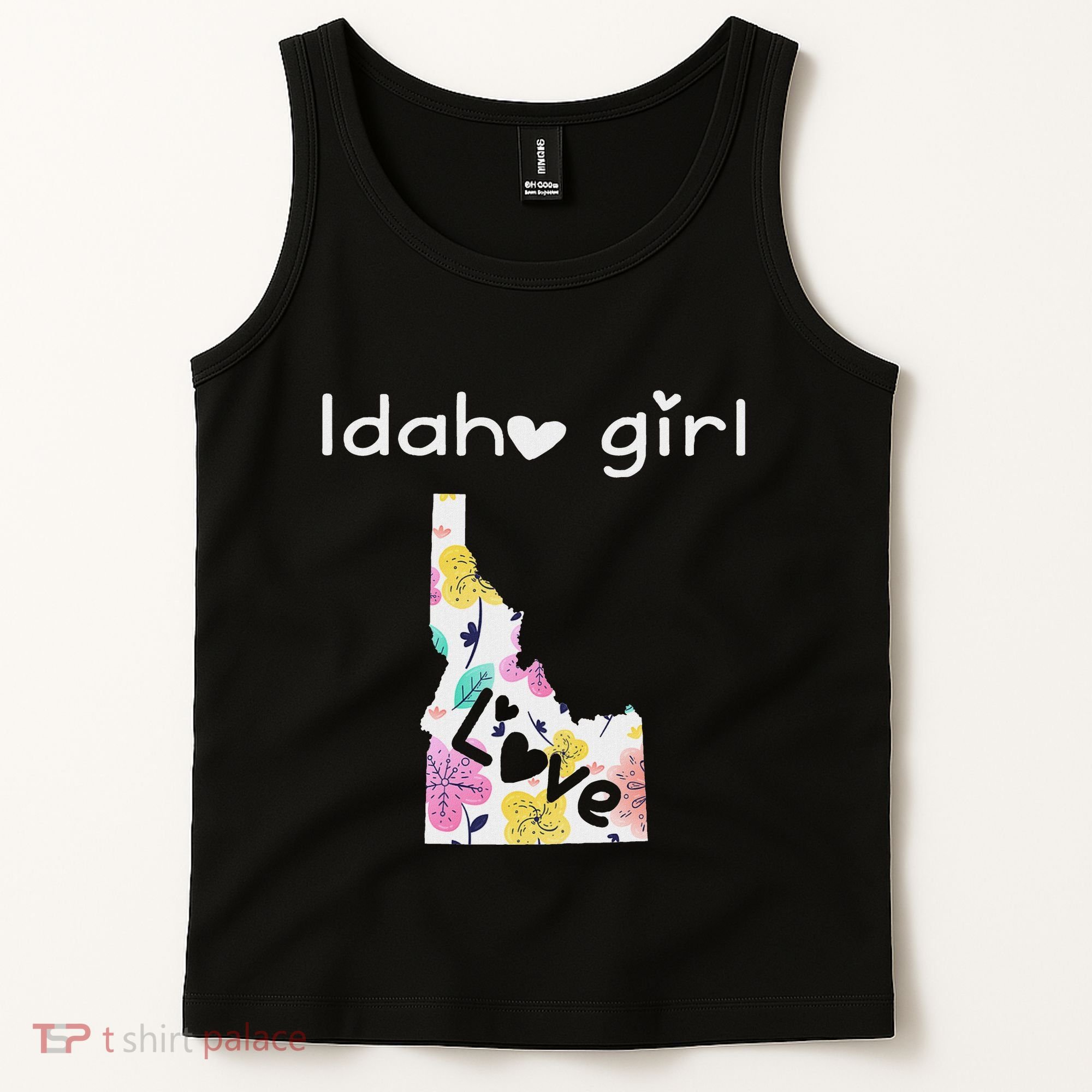 Idaho Girl I Love Idaho Home Gift Tank Top