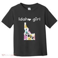Idaho Girl I Love Idaho Home Gift Toddler T-Shirt thumb 0