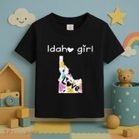 Idaho Girl I Love Idaho Home Gift Toddler T-Shirt thumb 3