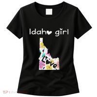 Idaho Girl I Love Idaho Home Gift Women's T-Shirt thumb 0