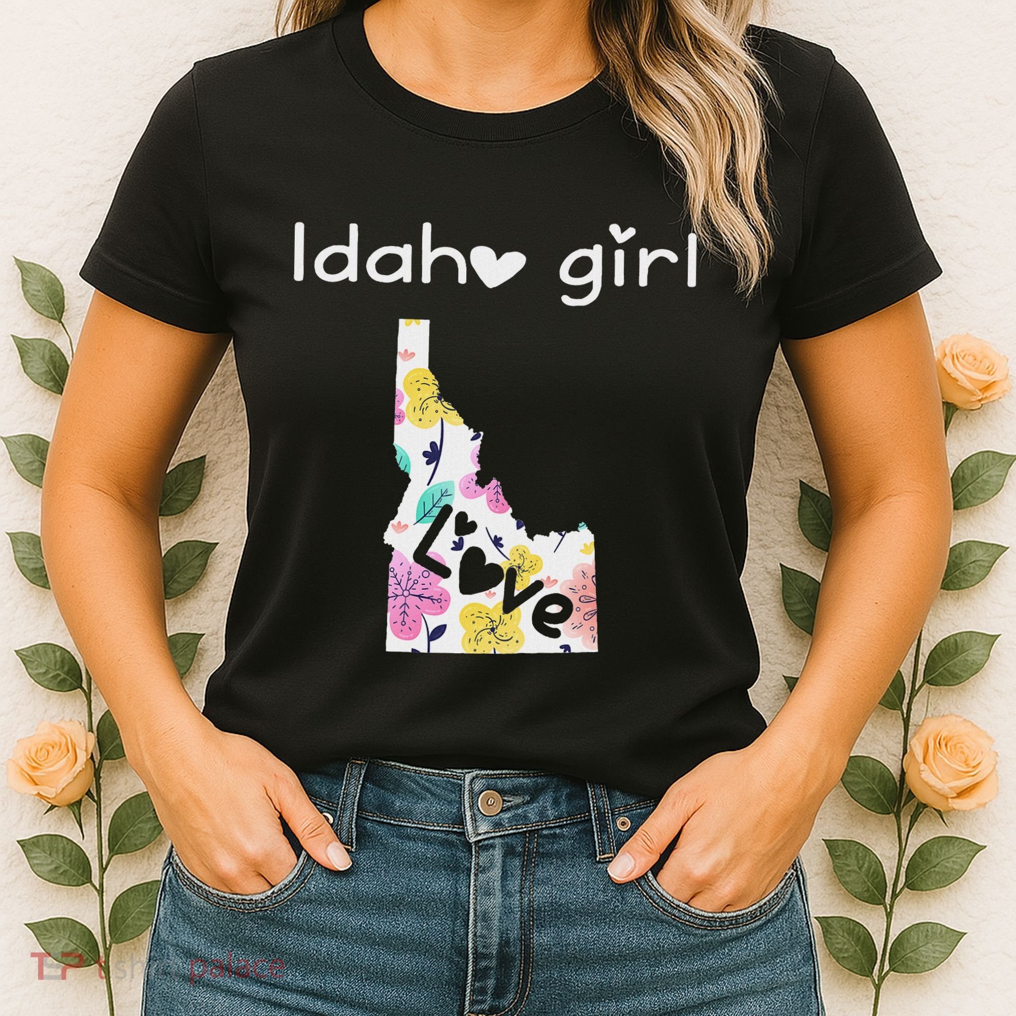 Idaho Girl I Love Idaho Home Gift Women's T-Shirt