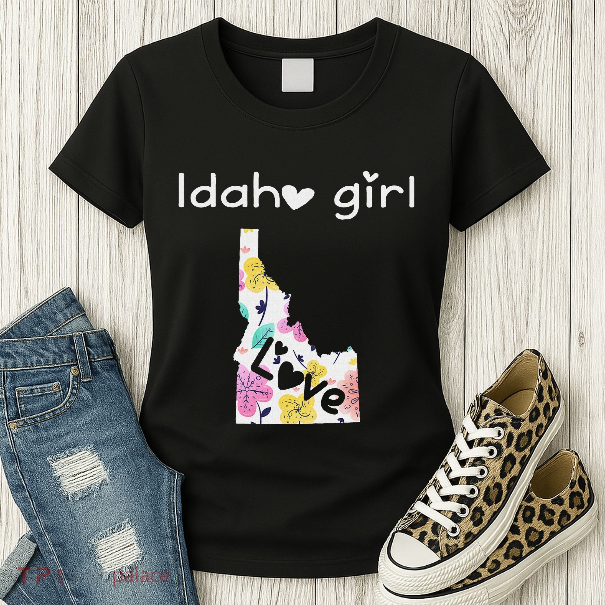 Idaho Girl I Love Idaho Home Gift Women's T-Shirt