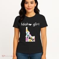 Idaho Girl I Love Idaho Home Gift Women's T-Shirt thumb 4