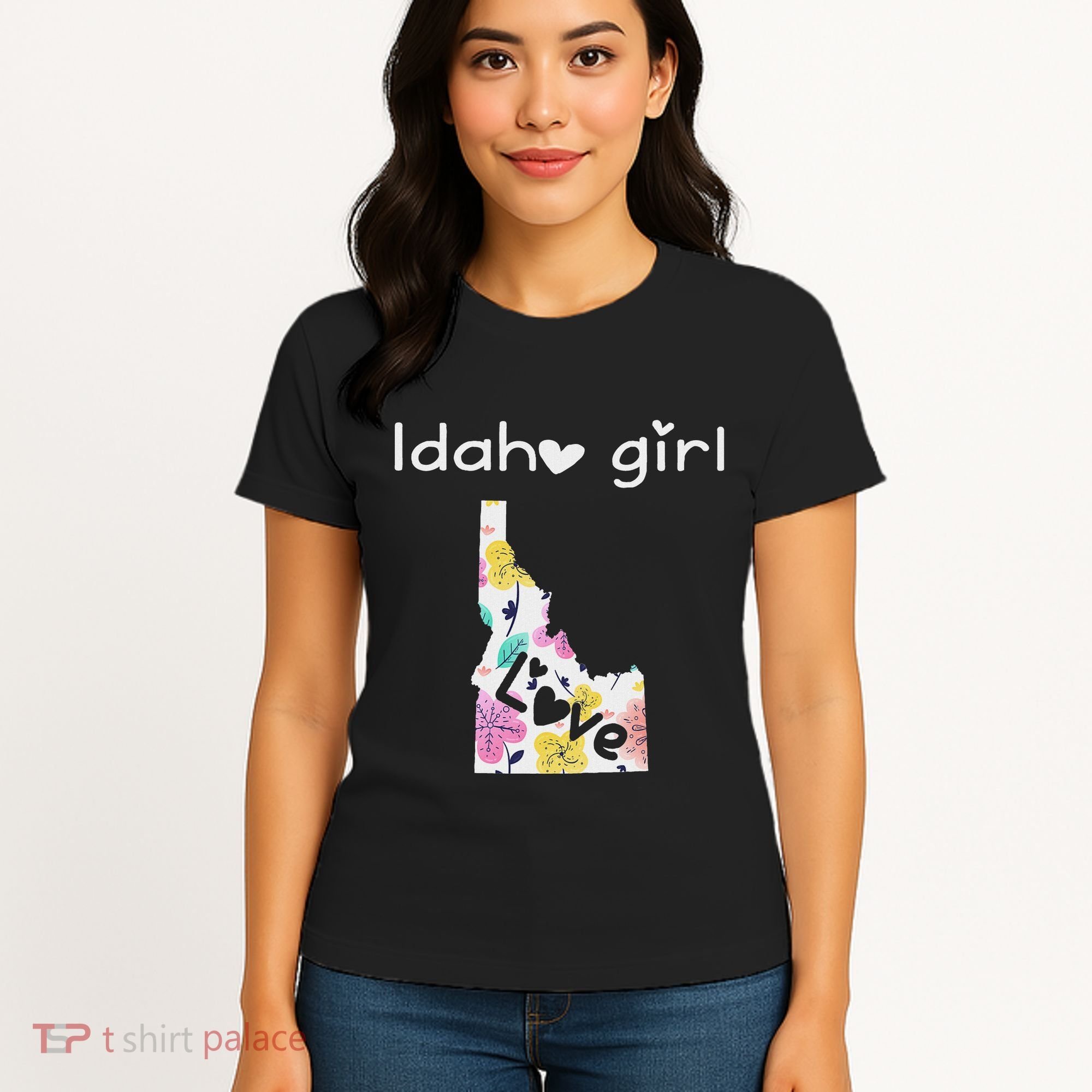 Idaho Girl I Love Idaho Home Gift Women's T-Shirt
