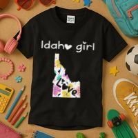 Idaho Girl I Love Idaho Home Gift Kids T-Shirt thumb 3