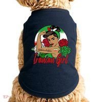 Iranian Girl Iran Woman Persian Flag Doggie Tank thumb 0