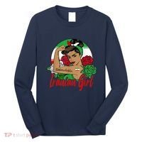 Iranian Girl Iran Woman Persian Flag Long Sleeve Shirt thumb 0