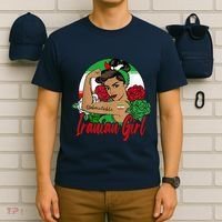 Iranian Girl Iran Woman Persian Flag T-Shirt thumb 6