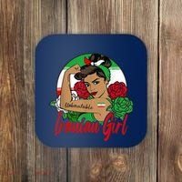 Iranian Girl Iran Woman Persian Flag Coaster thumb 0